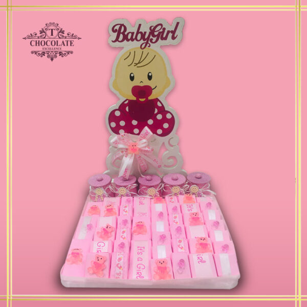 Baby Girl Tray Wooden
